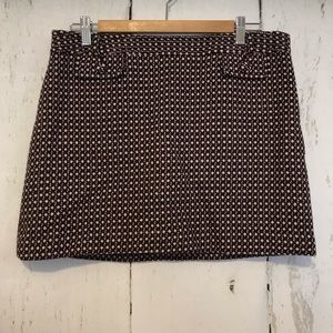 Banana Republic tweed mini skirt